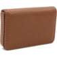 RFID Blocking Wallet - Minimalist Leather Business Credit Card Holder With Magnetic, Light Coffee, Small,