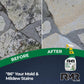 RMR-86 Instant Mold and Mildew Stain Remover Spray, Scrub-Free Formula, 30 fl oz, Fast & Effective Cleaning Solution