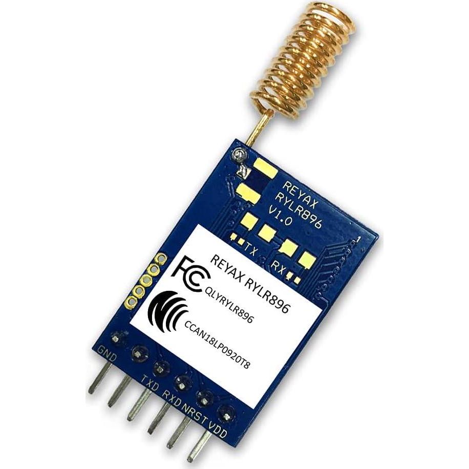 RYLR896 Lora Module SX1276 UART 868MHz 915MHz Antenna At Command FCC NCC,755874948070