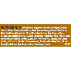 Rachael Ray Nutrish Soup Bones Dog Treats Beef and Barley Flavor 6 Count Meaty Chews