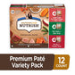 Rachael Ray Nutrish Wet Dog Food Variety Pack 12 Cans 13 oz Each Chicken Beef Gentle Digestion Natural with Vitamins