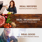 Rachael Ray Nutrish Wet Dog Food Variety Pack, 8 oz Tubs x 6, Savory Favorites, Natural Grain-Free