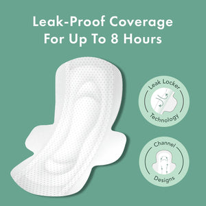 Rael Organic Cotton Cover Pads for Women, Regular Absorbency, Unscented Ultra-Thin Pads with Wings, 56 Total Pads