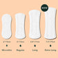 Rael Rael Panty Liners For Women, Organic Cotton Cover - Extra Long Pantiliners, Light Absorbency, Unscented, Chlorine Free (Extra Long, 60 Count)