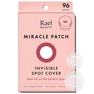 Rael Rael Pimple Patches, Miracle Invisible Spot Cover - Hydrocolloid Acne Patch, Treatment For Breakouts, Absorbs Zits And Blemish, Korean Skin Care, 2 Sizes (96 Count)