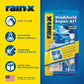 Rain-X 600001 Windshield Repair Kit - Quick And Easy Durable Resin Based Kit For Chips And Cracks, Good For Round Damage Below 1 In Diameter And Cracks Smaller Than 12 In Length, BLUE,YELLOW,