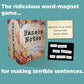 Ransom Notes Party Game Magnetic Word Tiles for Adults and Teens 3+ Players
