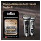 Braun Series 9 Pro 94m Silver Electric Shaver Head For Men