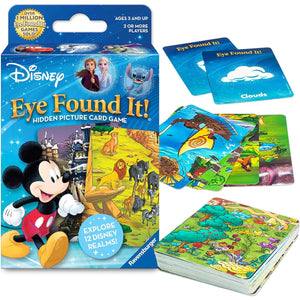 Ravensburger Eye Found It Disney Card Game for Ages 3 to 8 Family Spotting and Learning Game for Kids