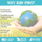 Raw Paws Organic Coconut Oil for Dogs & Cats, 4 oz, Natural Dry Skin, Hot Spot & Hairball Treatment
