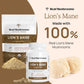 Real Mushrooms Lion’s Mane Capsules, Organic Mushroom Extract for Cognitive Function & Immune Support, Vegan, 300 Capsules