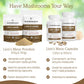 Real Mushrooms Lion’s Mane Capsules, Organic Mushroom Extract for Cognitive Function & Immune Support, Vegan, 300 Capsules