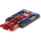 Red 72-Card Racer, Pocket-Sized Load & Launch Race Car Toy for Kids Ages 5+, Compact Fun for On-the-Go Play