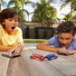 Red 72-Card Racer, Pocket-Sized Load & Launch Race Car Toy for Kids Ages 5+, Compact Fun for On-the-Go Play
