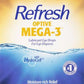 Refresh Optive Mega-3 Lubricant Eye Drops, Preservative-Free Artificial Tears, 001 Fl Oz (04ml), 60 Single Use Containers