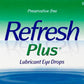 Refresh Plus Lubricant Eye Drops, Preservative-Free, 001 fl oz Single Use Containers, 50 Count, Packaging May Vary