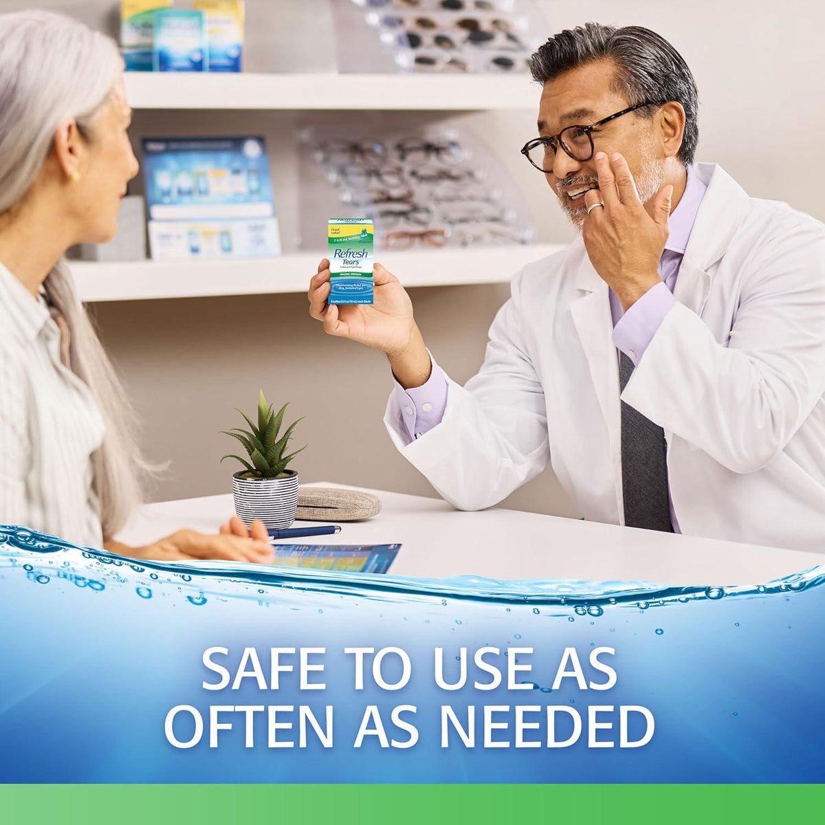 Refresh Refresh Tears, Lubricant Eye Drops, 2 Bottles .5 Fl Oz (15 Ml)