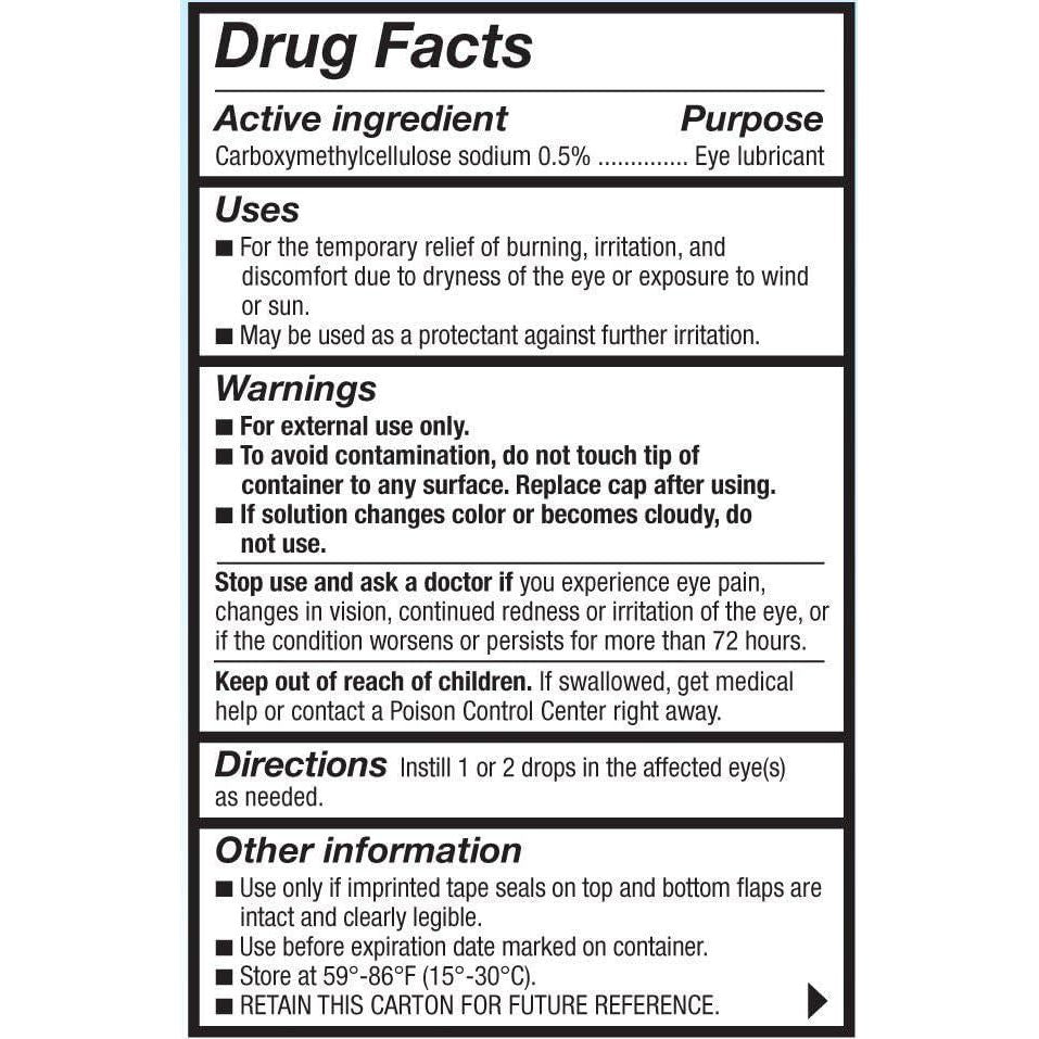 Refresh Refresh Tears, Lubricant Eye Drops, 2 Bottles .5 Fl Oz (15 Ml)