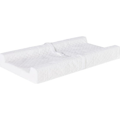 Regalo Baby Basics Infant Changing Pad With Patented Easy-Grip System Secure, Easy Attach And Detach, White, 31x16x4 Inches,