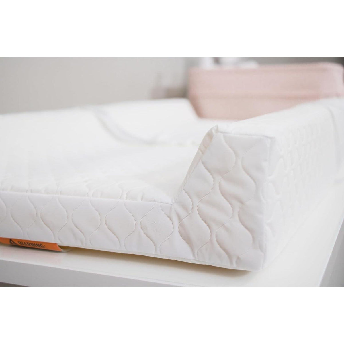 Regalo Baby Basics Infant Changing Pad With Patented Easy-Grip System Secure, Easy Attach And Detach, White, 31x16x4 Inches,