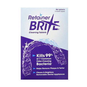 Retainer Brite Cleaning Tablets 96 Tablets