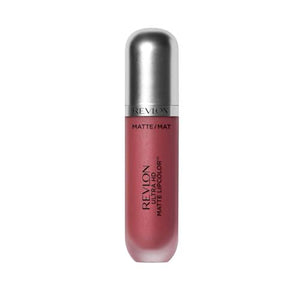 Revlon Ultra HD Matte Lipcolor, 0.2 oz, Pink Devotion 600, Lightweight Velvety Liquid Lipstick for Fuller-Looking Lips