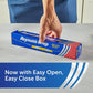 Reynolds Wrap Heavy Duty Aluminum Foil, 12in x 50ft Roll, Strong & Durable, Easy Open & Close Tab