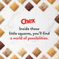 Chex Rice Chex Gluten-Free Breakfast Cereal, Made with Whole Grain, Family Size, 18 oz