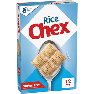 Chex Rice Chex Gluten-Free Breakfast Cereal, 12oz, Perfect for Homemade Chex Mix