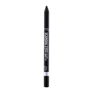 Rimmel London Scandaleyes Waterproof Gel Pencil Eyeliner, Long-Wearing, Ultra-Smooth, Smudge-Proof, 001, Black, 0.04oz,