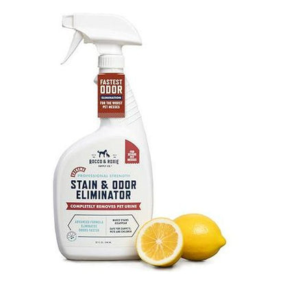 Rocco and Roxie Extreme Stain and Odor Eliminator Enzyme Cleaner for Pet Urine Carpet and Home Use