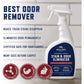 Rocco & Roxie Pet Odor & Stain Eliminator Spray, Enzyme Cleaner for Carpet, Cat & Dog Pee, 32 oz