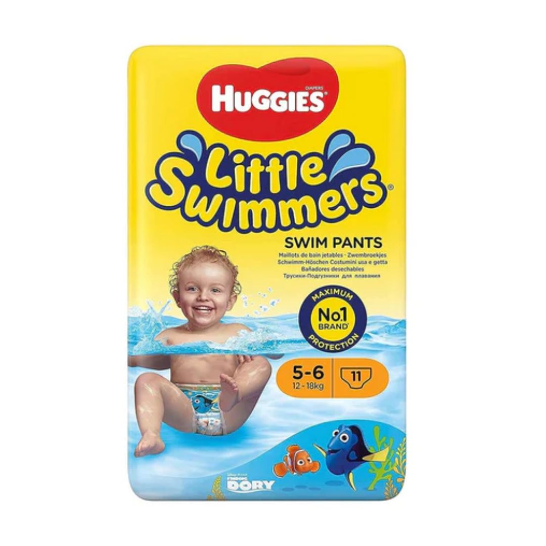 Huggies Little Swimmers Disney Pixar Finding Dory 11 Swim Nappies Size No.5-6 (12-18kg),5029053538426,