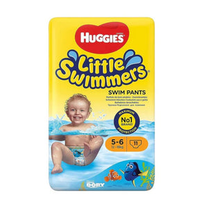 Huggies Little Swimmers Disney Pixar Finding Dory 11 Swim Nappies Size No.5-6 (12-18kg)