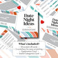Scratch Off Date Night Ideas Card Game Romantic Couple Gift for Him Her Anniversary or Birthday