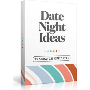 Scratch Off Date Night Ideas Card Game Romantic Couple Gift for Him Her Anniversary or Birthday
