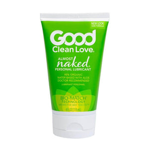 Good Clean Love Almost Naked 95% Organic Water Based & Aloe Personal Lubricant 118ml