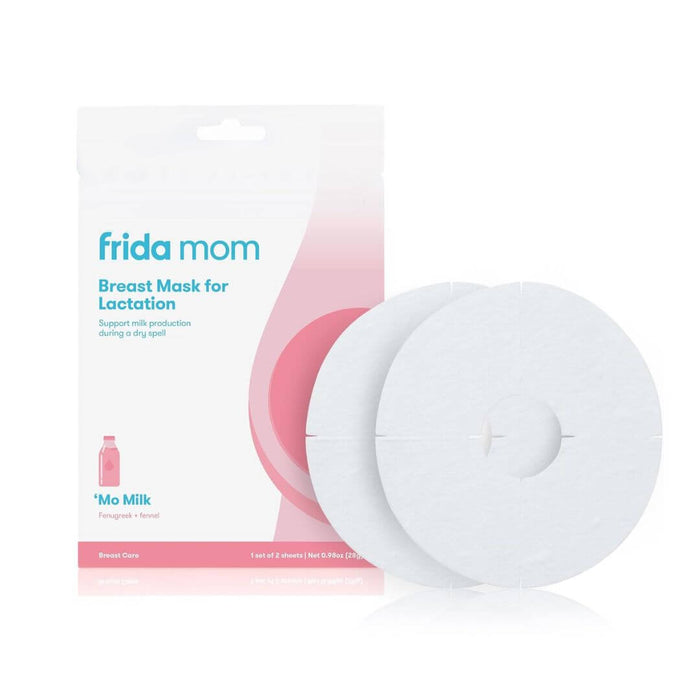 Frida Mom Fenugreek + Fennel Seeds Breast Masks For Lactation (Pack Of 2)