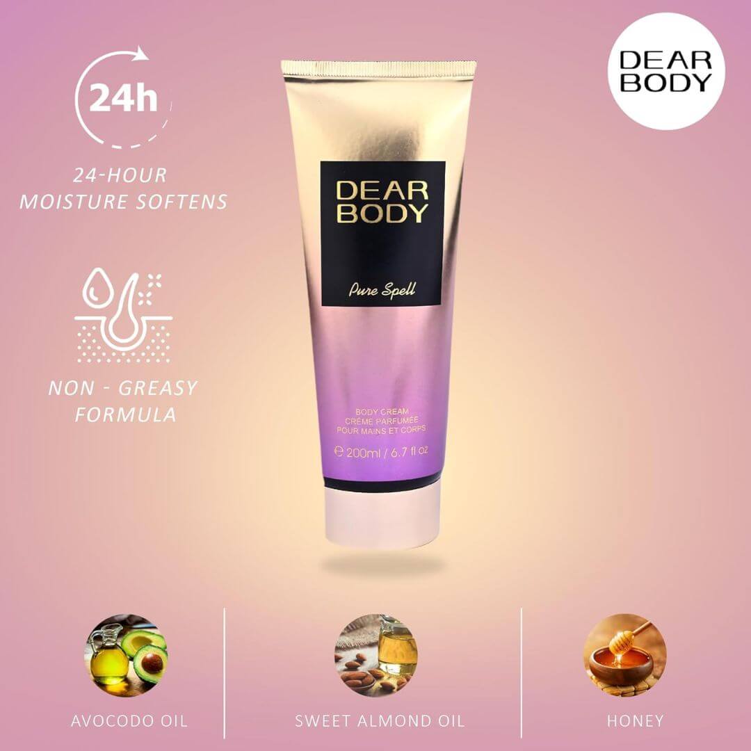 Dear Body Pure Spell Body Cream 200ml,5060315054841