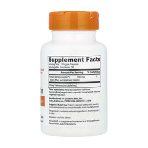 Doctor's Best Fisetin 100mg 30 Veg Capsules