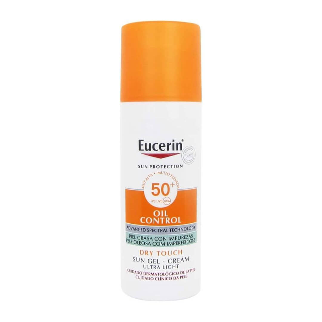 Eucerin Sun Protection SPF 50+ Oil Control Dry Touch Ultra Light Sun Gel-Cream 50ml,8850029013671