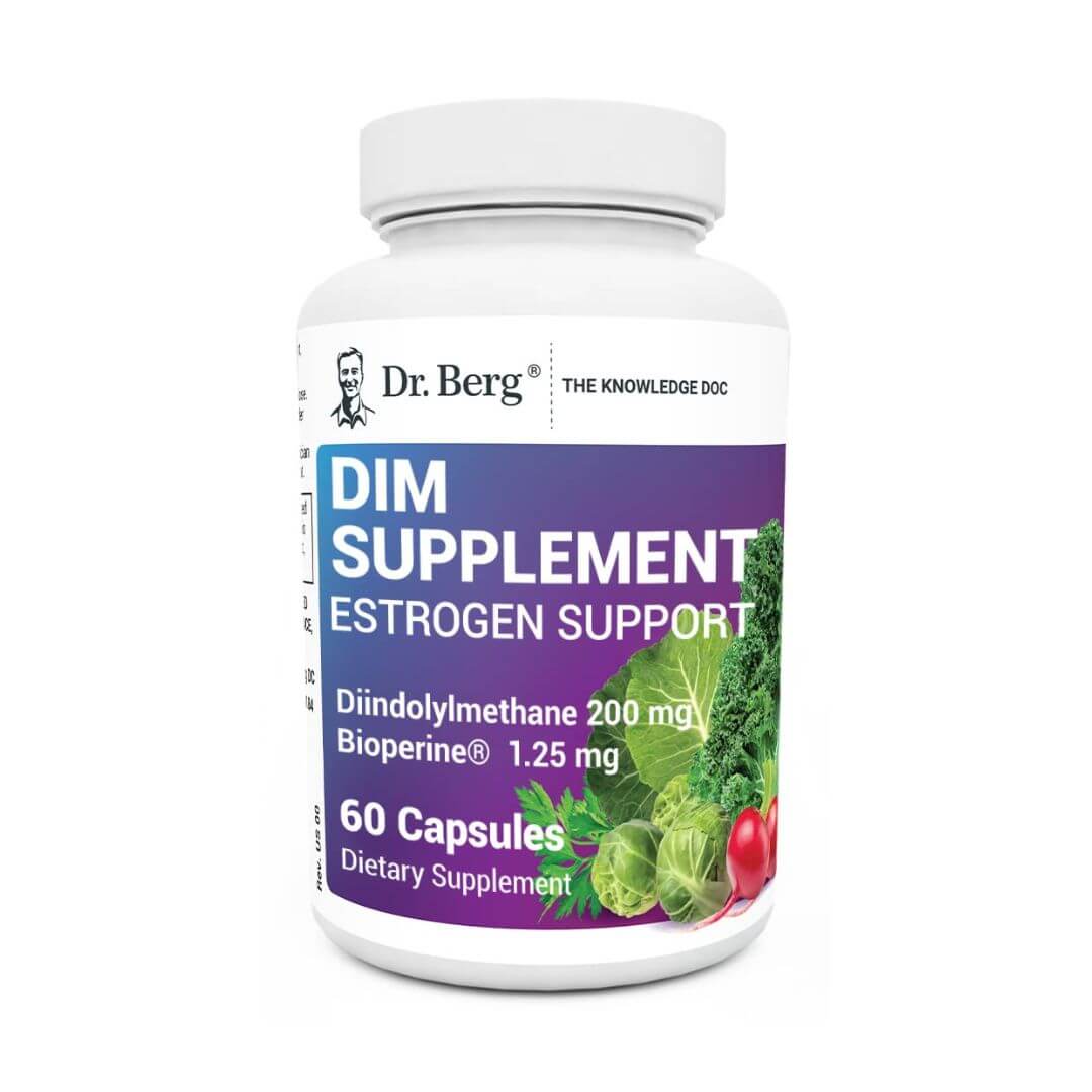 Dr. Berg Dim Supplement Estrogen Support 60 Capsules