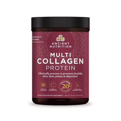 Ancient Nutrition Multi Collagen Unflavored Protein Powder 454.5g