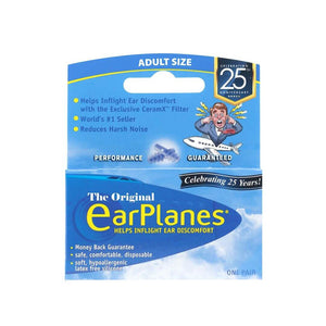 EarPlanes The Original Adult Size Earplugs 1 Pair