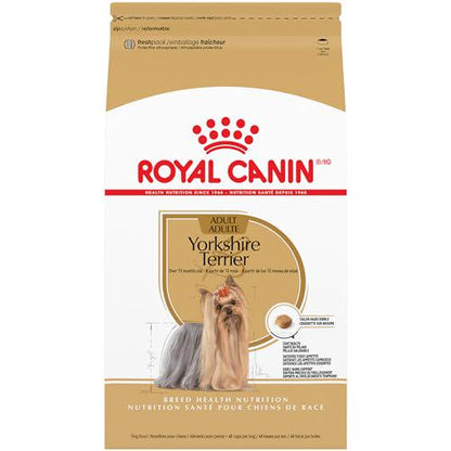 Royal Canin Yorkshire Terrier Adult Dog Food 10 lb Dry Formula Supports Coat and Digestive Health