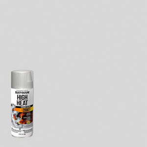 Rust-Oleum 248904 Automotive High Heat Spray Paint, 12 Ounce (Pack Of 1), Flat Aluminum,020066186302