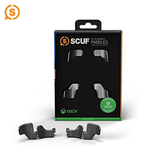 SCUF Elite Paddles for Xbox, 4 Pc Set, Compatible with Elite Series 1 & 2 Controllers, Durable Gaming Accessory
