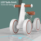Sereed Baby Balance Bike, 4-Wheel Toddler Bike for 12–24 Months, First Ride On Toy for 1 Year Old Boys & Girls