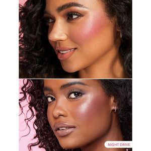 SHEGLAM Color Bloom Liquid Blush Makeup For Cheeks Matte Finish - Night Drive,