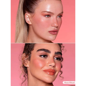 SHEGLAM Color Bloom Liquid Blush Makeup For Cheeks Matte Finish - Rose Ritual,
